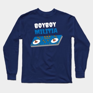 Boyboy Militia - Vinyl collection (blue) Long Sleeve T-Shirt